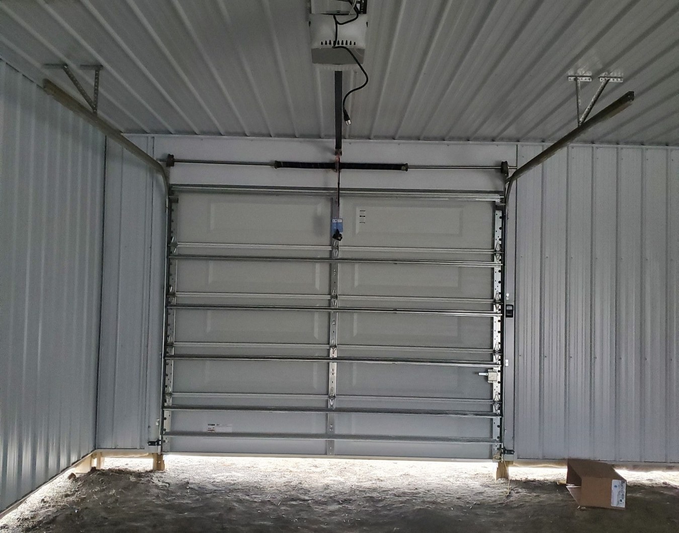 Inside Look - Non-Insulated, Ranch Panel, Wind Loaded Door With Opener